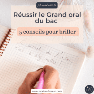 Réussir le Grand oral du bac  : 5 conseils pour briller