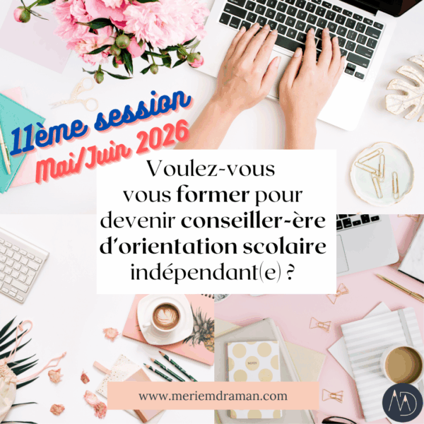 Voulez-vous vous former pour devenir conseiller ou conseillère d’orientation scolaire indépendant ?